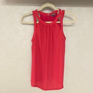 EUC; Express pink tank top, extra small